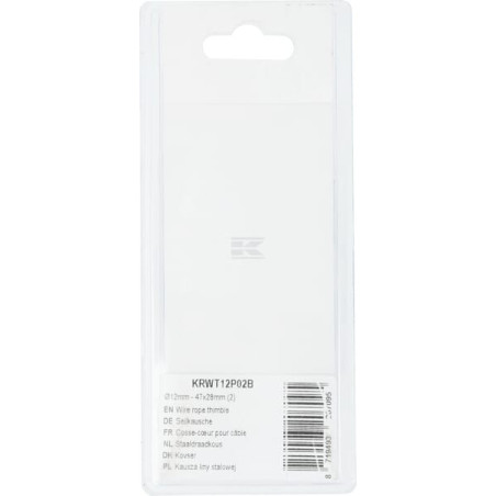Cosse à câble UNIVERSEL KRWT12P02B