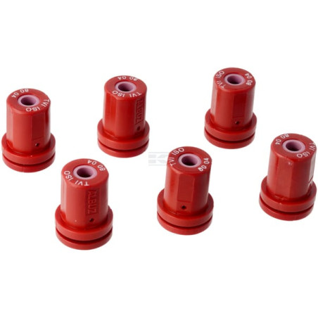 Buse de pulvérisateur rouge UNIVERSEL KRTVI8004P06B
