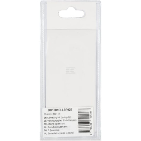 Connexion à ressort UNIVERSEL KR16B1CLLBP02B