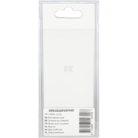 Boulon UNIVERSEL KR933620RVSP06B