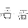 Bloc de retour DANFOSS KRVB005