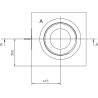 Bloc de retour DANFOSS KRVB005