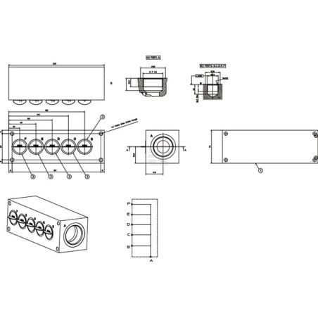 Bloc de retour DANFOSS KRVB005