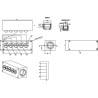 Bloc de retour DANFOSS KRVB005