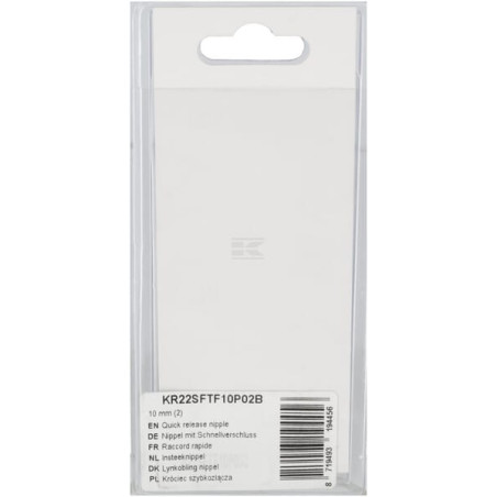 Raccord rapide UNIVERSEL KR22SFTF10P02B