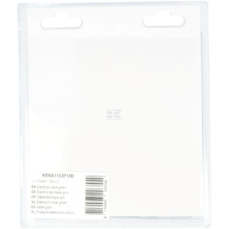 Câble électrique vert UNIVERSEL KRKA1153P10B