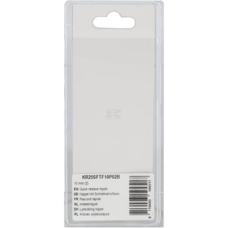 Raccord rapide UNIVERSEL KR25SFTF10P02B