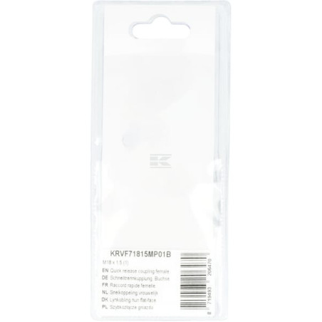 Raccord rapide femelle UNIVERSEL KRVF71815MP01B