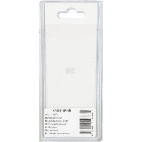 Ecrou autobloquant UNIVERSEL KR98510P10B