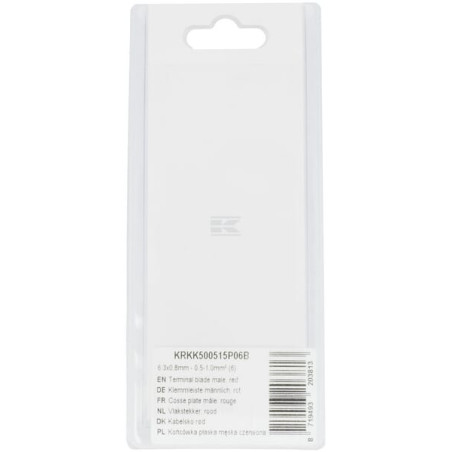 Cosse plate UNIVERSEL KRKK500515P06B