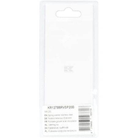 Rondelle élastique UNIVERSEL KR127B8RVSP20B