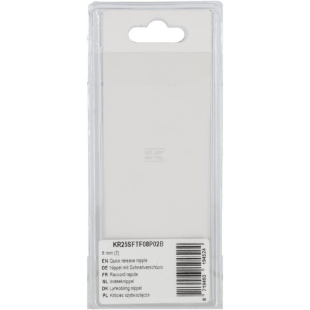 Raccord rapide UNIVERSEL KR25SFTF08P02B