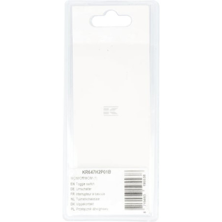 Interrupteur à bascule UNIVERSEL KR647H2P01B