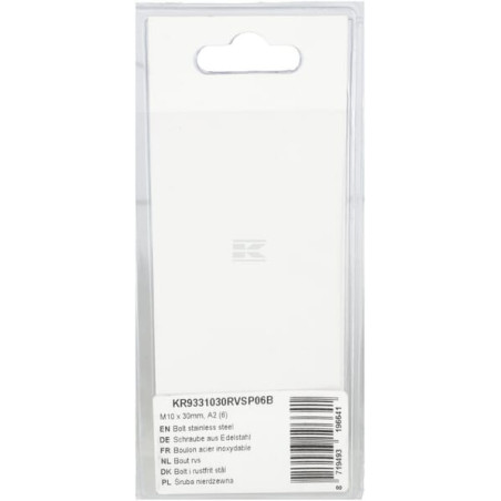 Boulon UNIVERSEL KR9331030RVSP06B