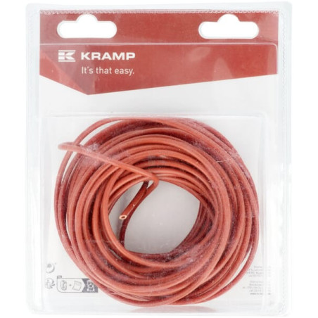 Câble électrique rouge UNIVERSEL KRKA1154P10B