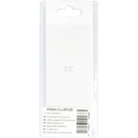 Connexion à ressort UNIVERSEL KR40A1CLLBP02B