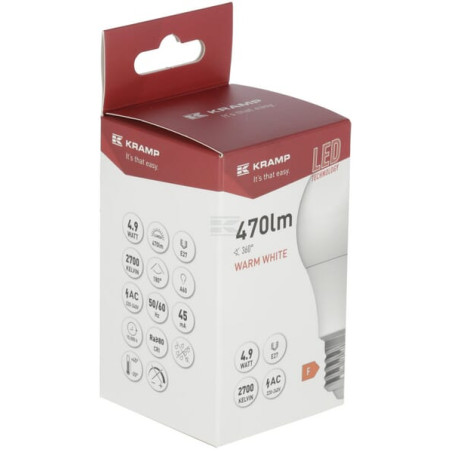 Ampoule LED UNIVERSEL KRSBA6049E27