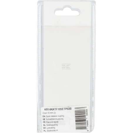 Raccord rapide UNIVERSEL KR14KATF10SETP02B