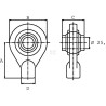Fond de vérin UNIVERSEL KR25755D