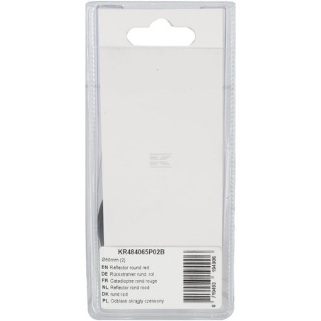 Catadioptre rond rouge UNIVERSEL KR484065P02B