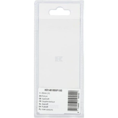 Goupille à rouleau UNIVERSEL KR1481880P10B
