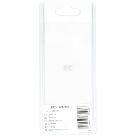 Crochet de portail UNIVERSEL KRGH120P01B
