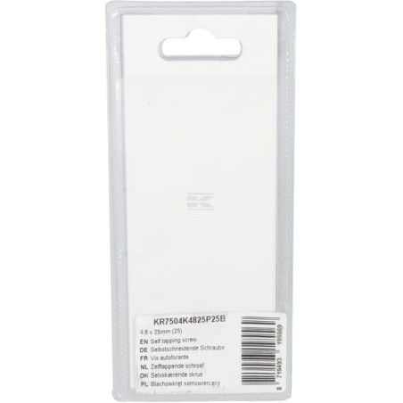Vis UNIVERSEL KR7504K4825P25B