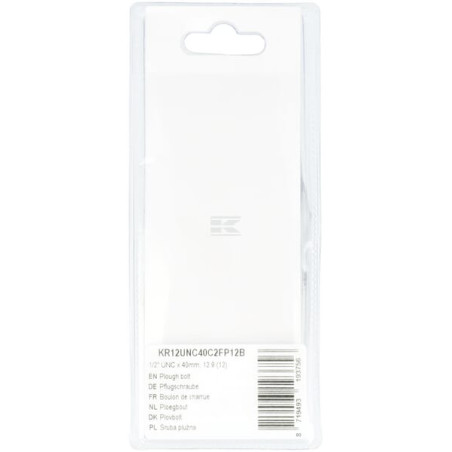 Boulon UNIVERSEL KR12UNC40C2FP12B