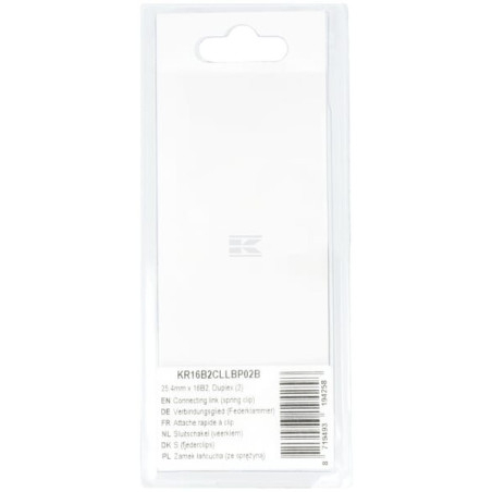 Connexion à ressort UNIVERSEL KR16B2CLLBP02B
