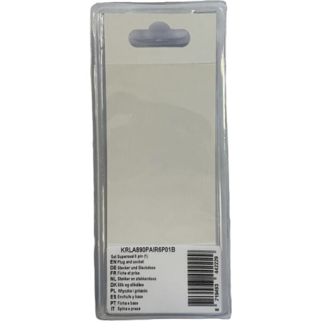 Ensemble de prise UNIVERSEL KRLA890PAIR6P01B