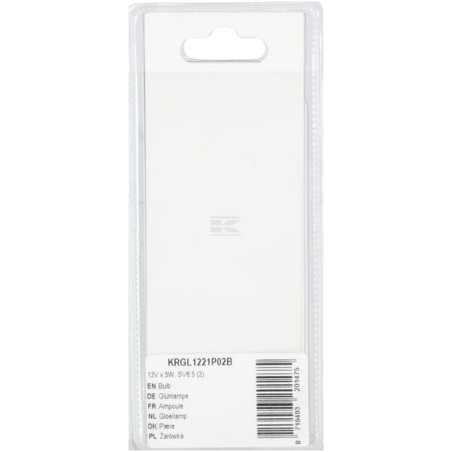 Ampoule UNIVERSEL KRGL1221P02B
