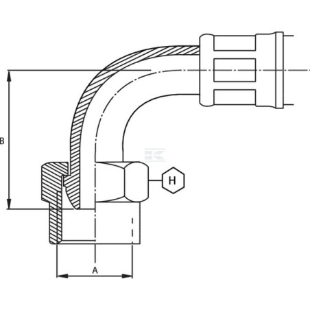 Raccord UNIVERSEL LG131890