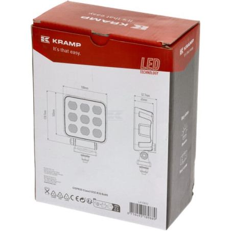 Phare de travail LED UNIVERSEL LA10833