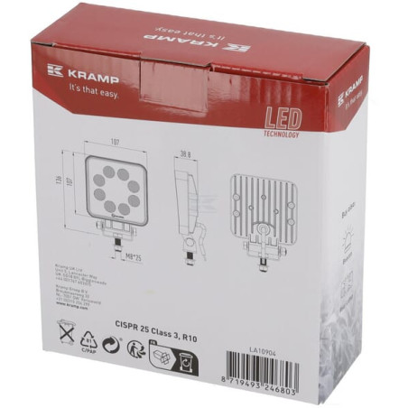 Phare de travail LED UNIVERSEL LA10904BOX
