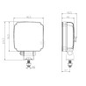 Phare de travail LED UNIVERSEL LA10908BOX