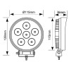 Phare de travail LED UNIVERSAL LA10907