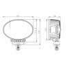 Phare de travail LED UNIVERSEL LA10622