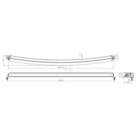 Barre lumineuse UNIVERSEL LA10826