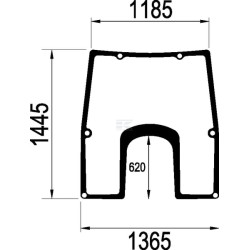 Pare-brise UNIVERSEL L166875N
