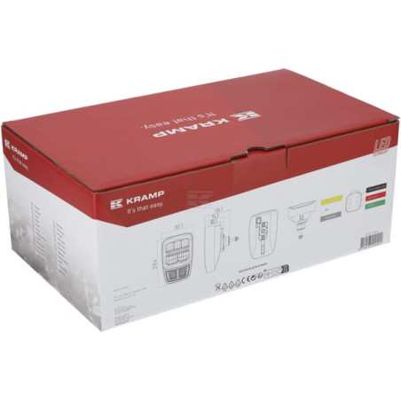 Phare LED UNIVERSEL LA1021VHEAT