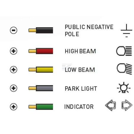 Phare LED UNIVERSEL LA1021VHEAT