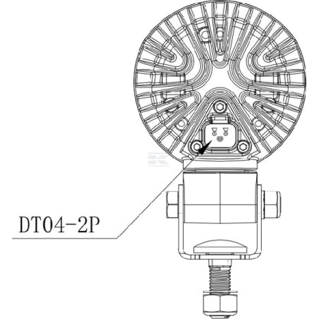 Phare DEUTZ-FAHR LA10550