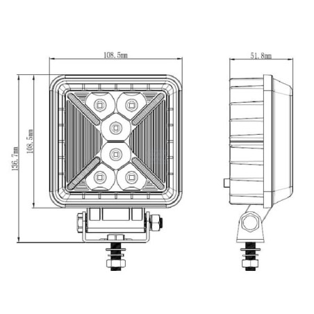 Phare de travail UNIVERSAL LA10505