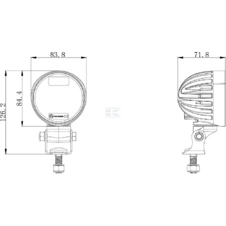 Phare DEUTZ-FAHR LA10551