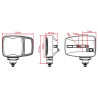 Phare LED UNIVERSEL LA10216HEAT