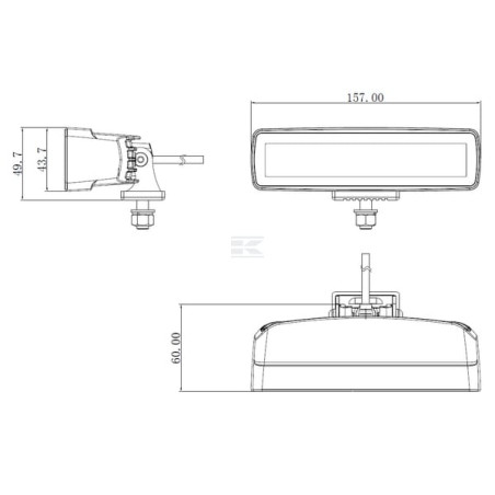 Lampe de travail UNIVERSEL LA10610