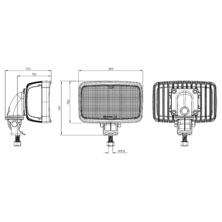 Phare de travail LED CASE IH LA104211