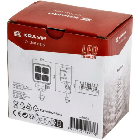Phare de travail LED UNIVERSEL LA10605