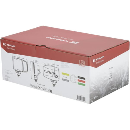 Phare LED UNIVERSEL LA10215HEAT