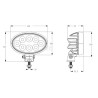 Lampe de travail LED CLAAS LA10558